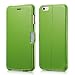 iPhone 6 Plus Case, Benuo [Luxury Series] [Stand Feature] Folio Case Flip Cover, Corrected Grain Genuine Leather Case [1 Card Slot] with Magnetic Closure for iPhone 6 Plus 5.5 inch (Light Green)