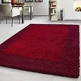 Hochflor-Design: Perfekt für Wohnzimmer, Schlafzimmer, Esszimmer und Flure, verleiht jedem Raum eine luxuriöse Note.