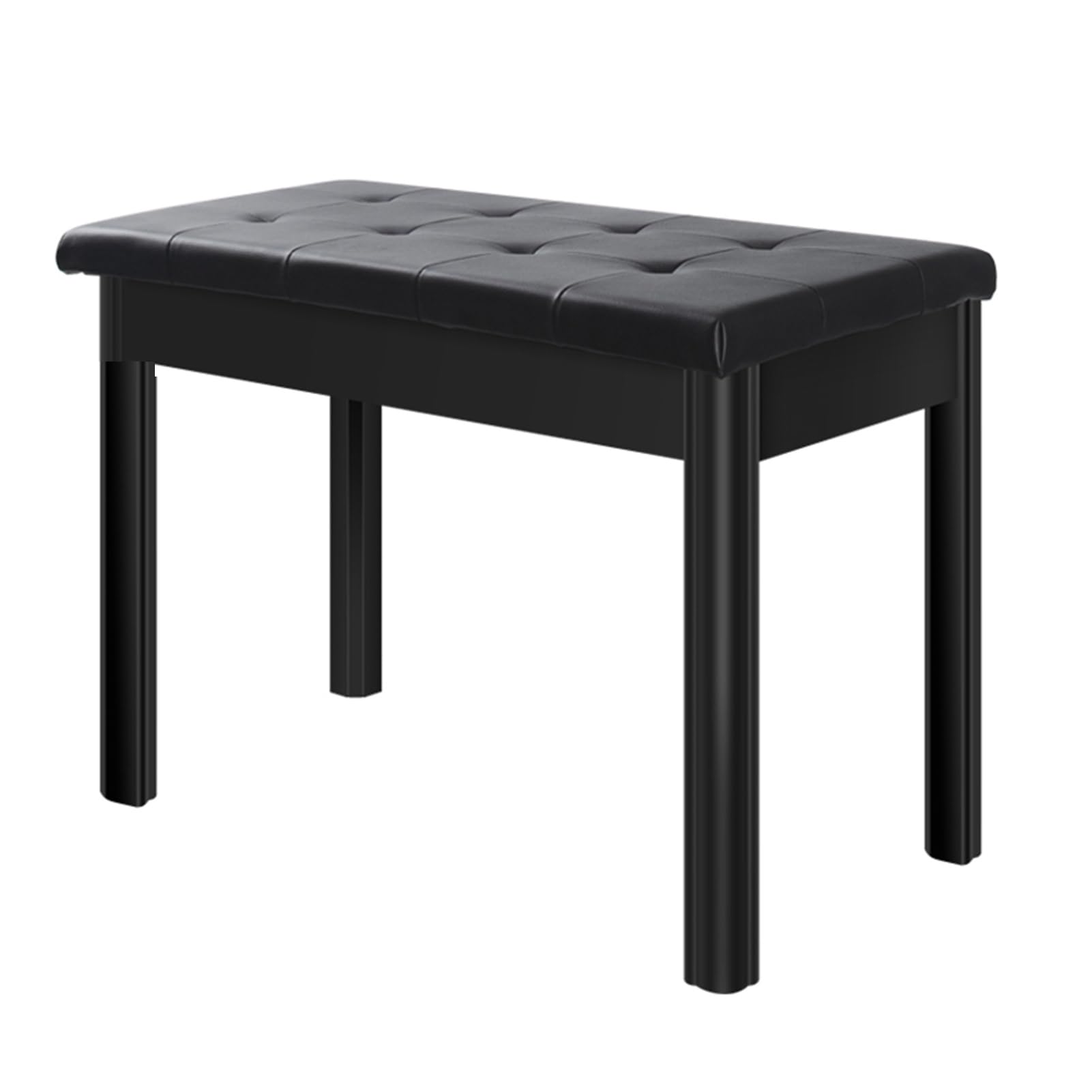Sgabello regolabile per pianoforte, per bambini, adolescenti, adulti e anziani, capacità di carico fino a 199,6 kg, colore: nero