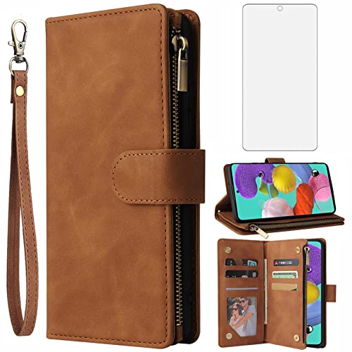 Coque Samsung Galaxy A51 5G DKPT US Marron Premium Haute Résistance