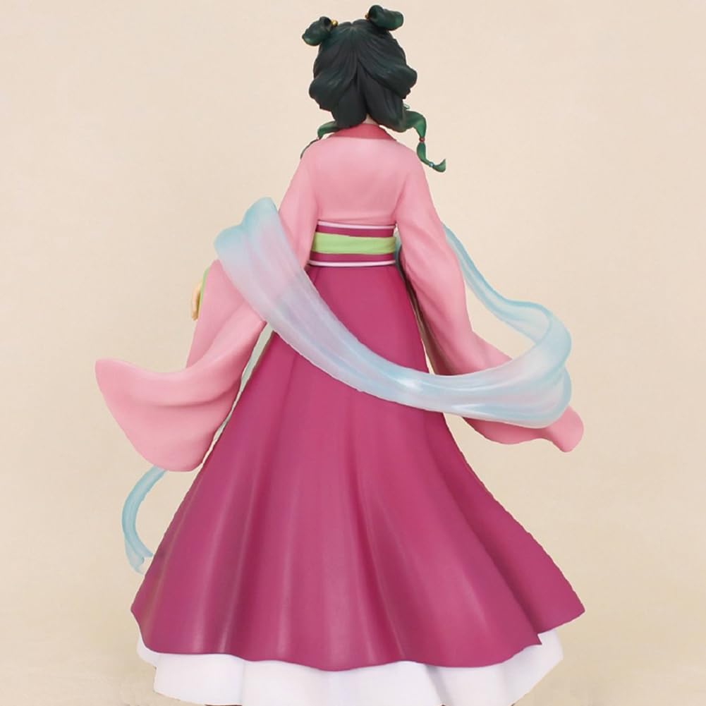 MABAIUDE Maomao Figure Statue Maomao Garden Party Figure, 18cm Pink Dress Mao Mao Figures Model 1/7 Scale Anime Figurine Decoration Gifts 7.08'': Maomao 18cm
