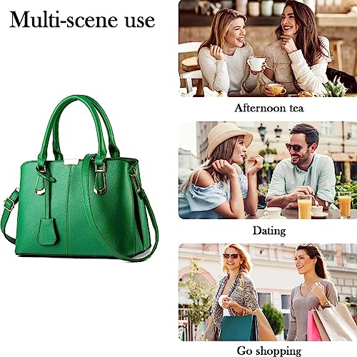 Image of XingChen Purses and Handbags for Women Fashion Messenger Bag Ladies PU Leather Top Handle Satchel Shoulder Tote Bags