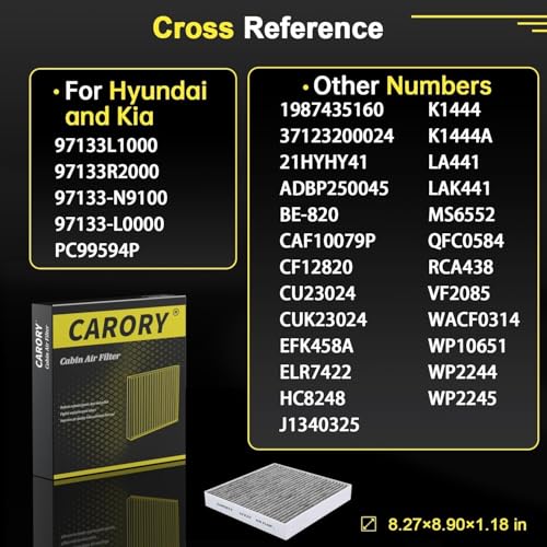CARORY CF820 Cabin Air Filter