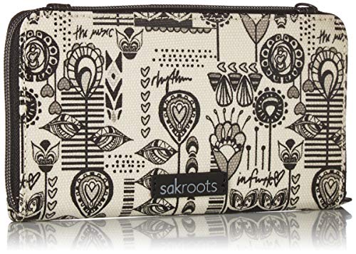 Image of Sakroots Smartphone Crossbody Purse - Women's Cellphone Bag & Wallet For Everyday - Convertible Wristlet With Zipper