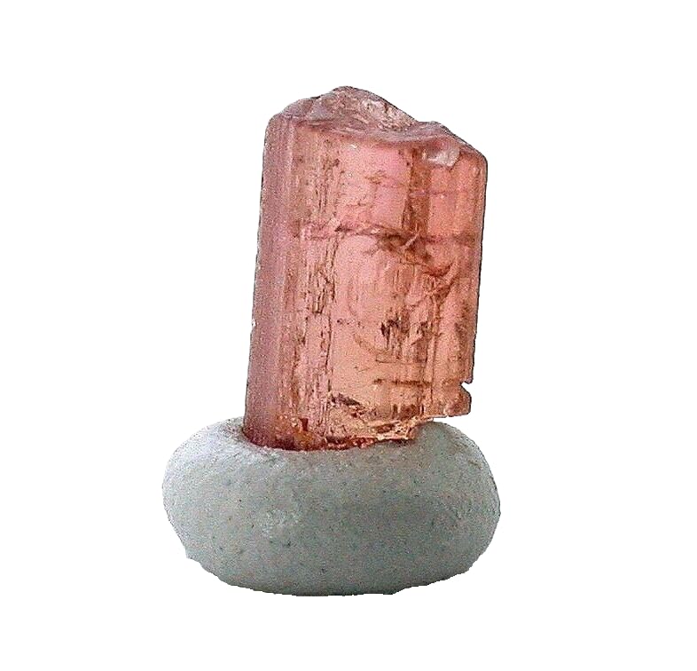 1.27 Gram 6.35 Carat Brazilian Highgrade Pink Tourmaline Specimen Crystal TSC15