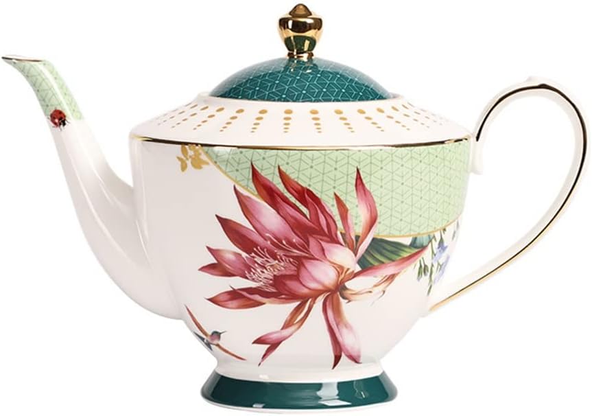 Bone China Vintage Teapot Restaurant Home Coffee Cup Cup And Saucer(E)