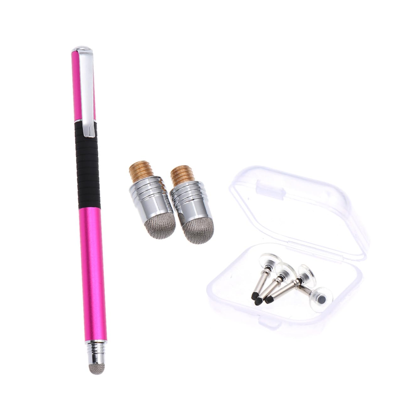 UKCOCO 15 Piezas Pluma Capacitiva Bolígrafos De Estilista para Pantallas Táctiles Lápiz Óptico para Teléfono Pluma De Teléfono Bolígrafo para Titular De La Pluma Buen Punto Androide