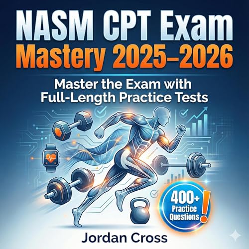 Page de couverture de NASM CPT Exam Mastery 2025-2026