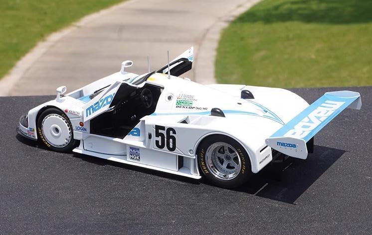 Amazon.co.jp: ミニカー 1/18 IXO マツダ 787B 55# 1991 ルマン 白