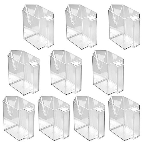 Preisvergleich Produktbild KitchenKing24 Hausmarke_nab 10er Set Einzelschütte De Luxe aus Kunststoff / Schütte / Schütten