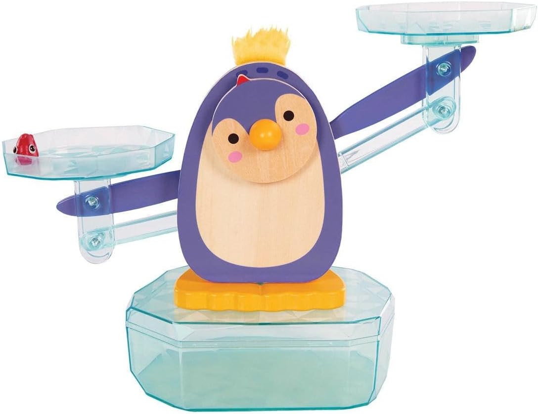 Battat Education – Penguin Math Balance Scale for Kids – 38 Pieces Counting Toy – Educational Math Games for Toddlers – Develop Early STEM Skills – Fun Learning Activity for Preschoolers 3+ Years