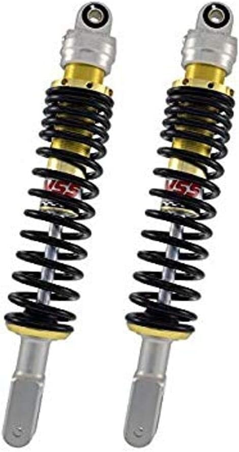YSS SUSPENSION, AMMORTIZZATORI Coppia Posteriore Regolabile a Gas compatibili con Silver Wing 400 600 tutti i modelli