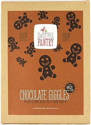 Sweetpea Pantry Chocolate Giggles Biscuit Mix Raw Cacao & Barley 440g