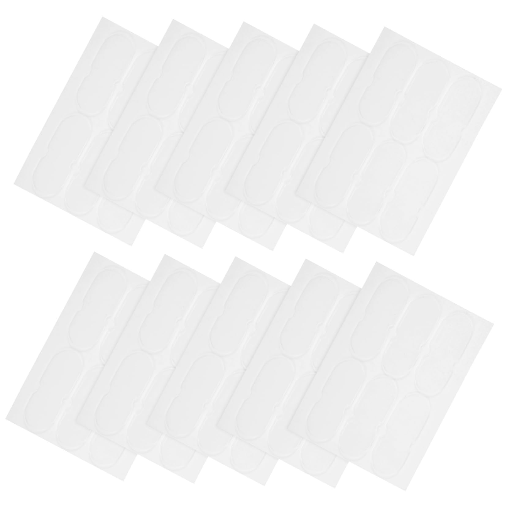 HAPINARY Vertical Ear Patch Correction Tool 60pcs Silicone Ear Tape Ear Support Stickers Ear Patches