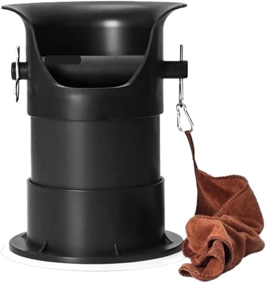 MeLphi Coffee Knock Box Espresso Powder Container Trash can Anti-Slip Powder Bevel Residue Barista Accessories Making Tools