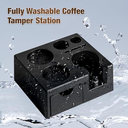 Station de tassage café 7 en 1 compatible Delonghi EC680 base ABS