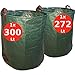 7doo Bag Set (272+300L Apilable) Bolsas Basura Jardin 2da Generación, Saco Jardin Cesto Jardin, Herramientas Jardinería Kit Jardineria Productos De Jardineria Bolsa Reutilizable En Polipropileno