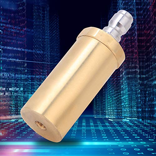 Naroote Noyau en Céramique en Laiton 3600PSI 1.2mm/2.0mm Buse D'arrosage Rotative pour le Lavage de Voiture 360 ​​degrés 1/4in Connecteur Rapide (Trou de 2,0 mm)