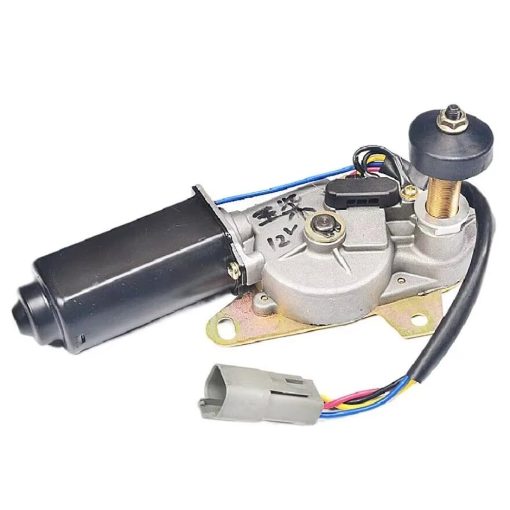 Compatible with Yuchai 60/85 Wiper 35/50-6-7 135-8 Wiper Motor Wiper Arm Assembly Excavator Accessories Digger Digging Machinery Parts