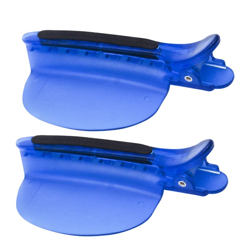 Didiseaon Hair Extension Clips 2 Pcs Hair Partition Clip for Highlights Secure Grip Hairdressing Tool for Precise Sectioning Styling and Salon Extensions image 2