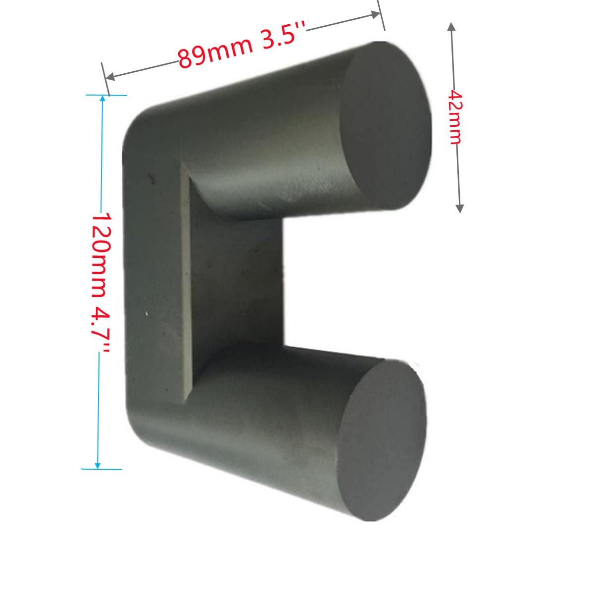 1pair UY42 Ultra Large Power Transformer Core UY120/89/42 UU Isolator Ferrite Core Ferrite Chokes MnZn PC40