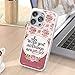 Eomnniofoy Bible Verses Quotes Phone Cases Pink Rose VS Stripes Cover for iPhone 11 12 13 14 15 16 Pro Max Plus Mini | for Samsung Galaxy S21 S22 S23 S24 S25 Ultra Plus FE - White Case (Striped Rose)