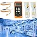 K-Type Dual Channel Digital Thermocouple Thermometer 6802 II With 2 Sensors + 2 Insert Probes For BGA, HVAC, And Industrial Temperature Measurement