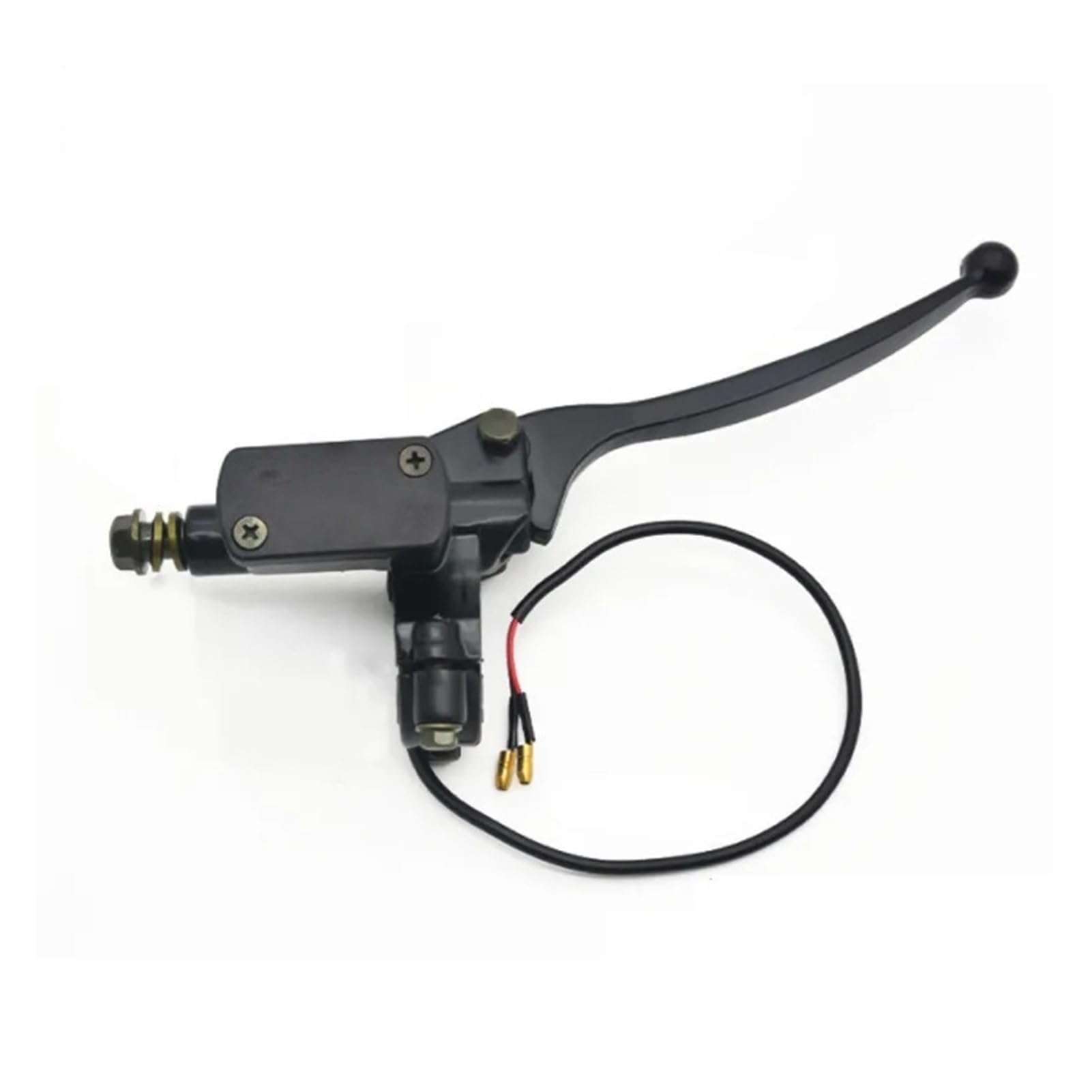 Myzzo Right Side 10Mm Motorcycle Brake Lever Universal Brake Pump Lever Fit For Honda For Yamaha For Suzuki Quad Bike(Right Side 10Mm)