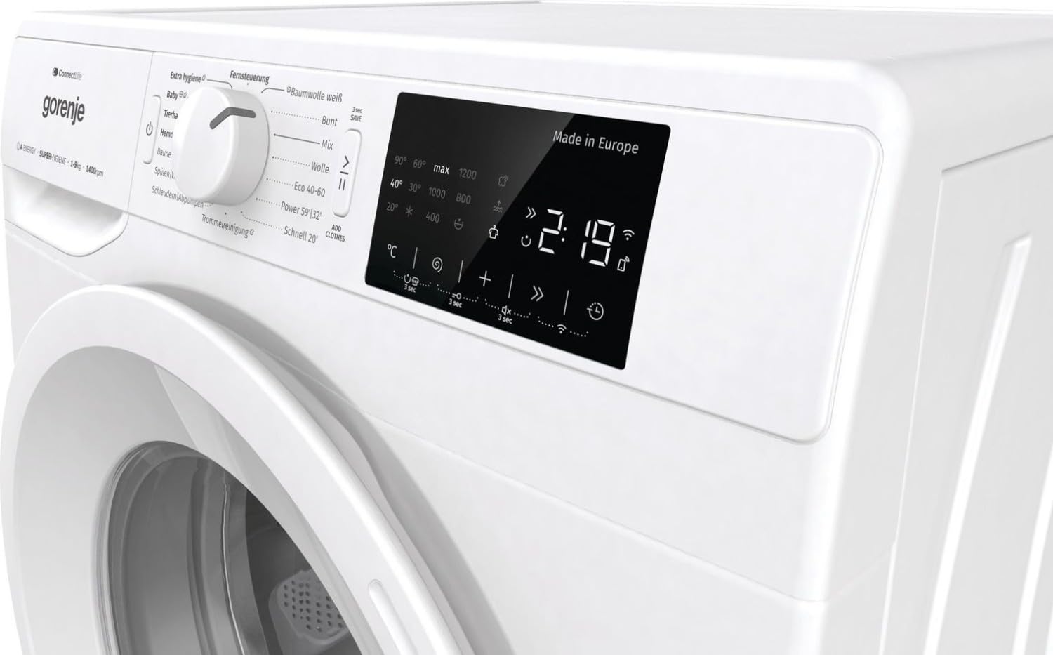 Gorenje WPNEI94A1DTS Waschvollautomat freistehend