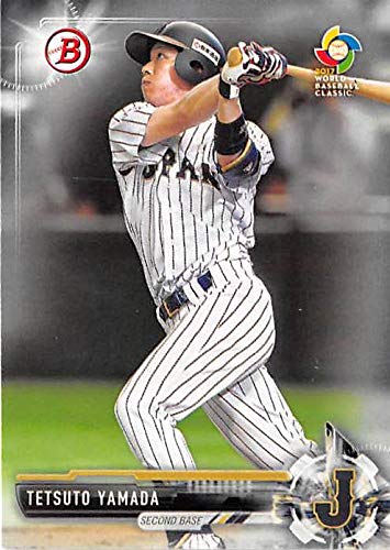 Tetsuto Yamada baseball card (Japan NBP Tokyo Yakult Swallows) 2017 Topps Bowman #BP56 Rookie