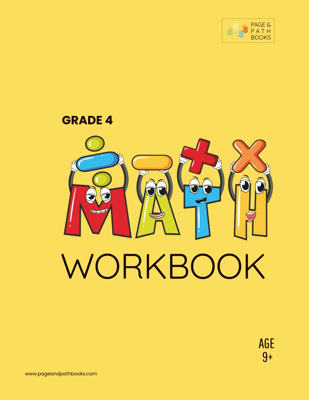 Math Workbook for Grade 4