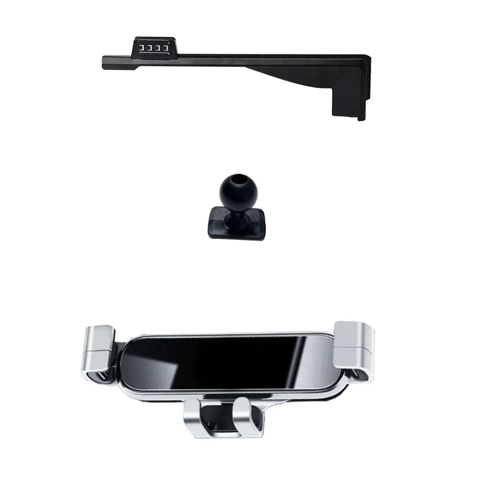 MOGFLMAN Car Phone Holder for Lexus GX550h/GX550 2024-2025, LHD Car Phone Holder