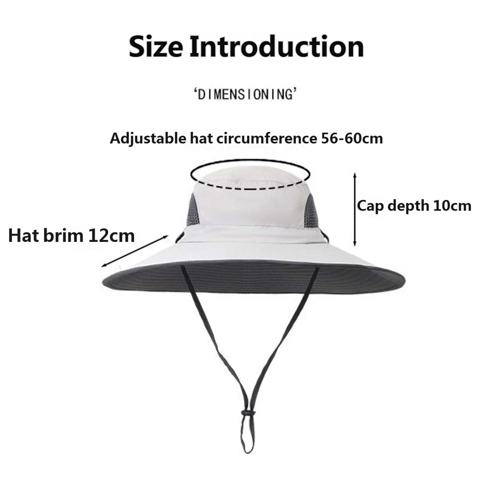 Cappello Paglia Donna Tesa Larga Estivo Da Pescatore Cappellino Sole Mare Safari Di Impermeabile Berretto Cappelli Uncinetto Visiera Montagna Capello Estivi Spiaggia Cowboy Elegante Abbigliamento Con