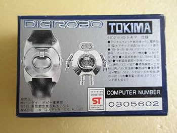 デジロボ　トキマ　バンダイ　ポピー事業部　1983年オリジナル　当時物 デジロボ トキマ バンダイ ポピー事業部 1983年オリジナル 当時物