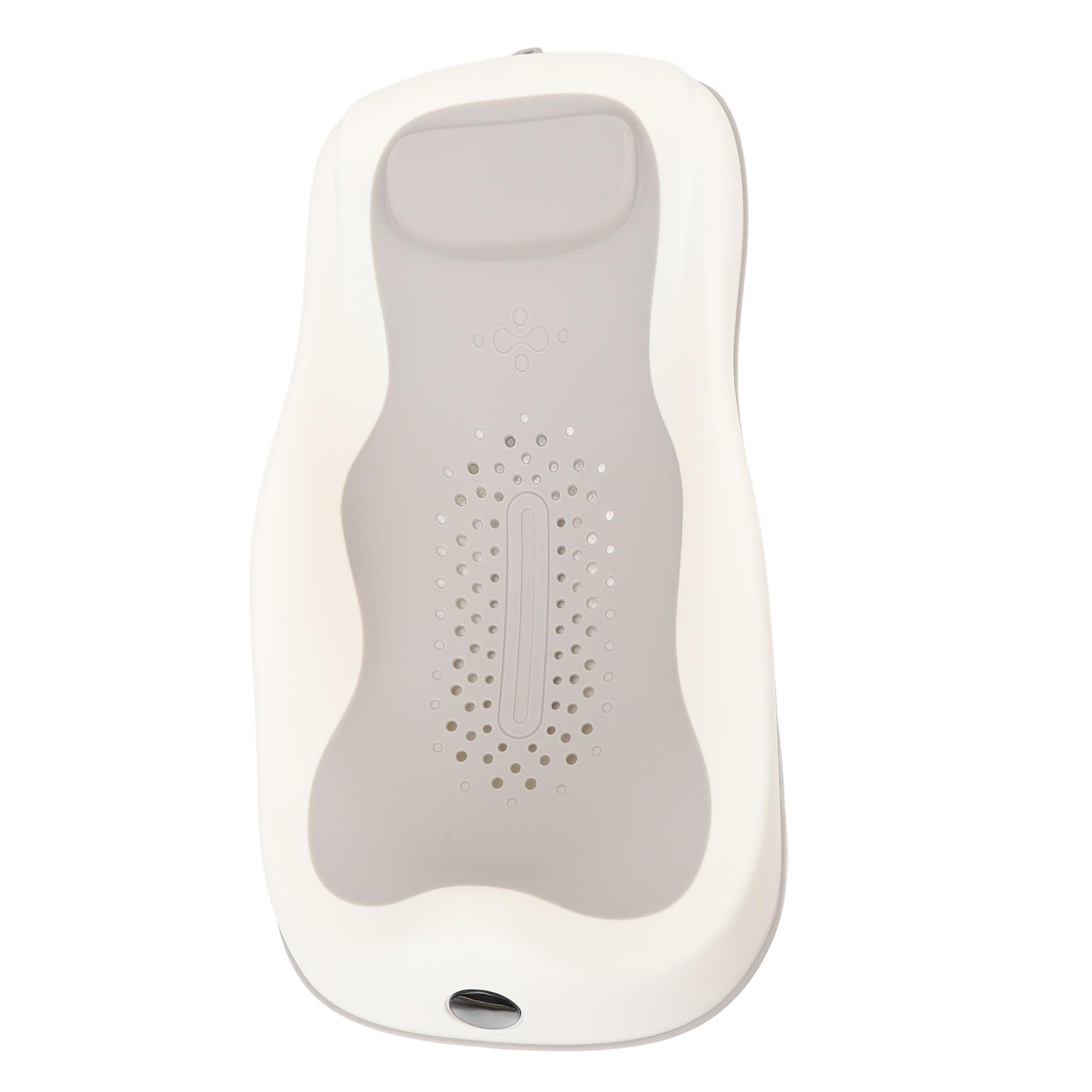 SIXRUN Asiento de Baño Reclinable para bebé con Termómetro para una Cómoda Experiencia de Baño Infantil, Soporte Plegable para Enjuague de bebé para Recién Nacidos, Hecho de Material TPE+PP