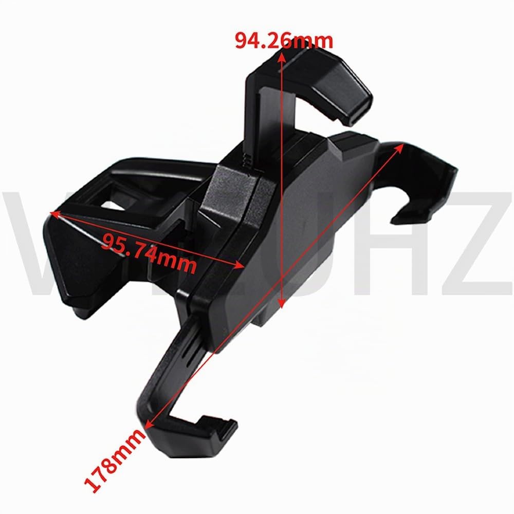 Soporte de teléfono para Coche - Compatible con SEAT Mii, VW UP!, SKODA CITIGO - Negro - Universal - Smartphones - Salpicadero - 1 Unidades