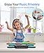 Sboet Electronic Drum Set, 9-Drum Practice Pad with Headphone Jack, Roll-up Drum Kit Machine with Built-in Speaker Drum Pedals and Sticks 10 Hours Playtime, Great Christmas Holiday Gifts for Kids