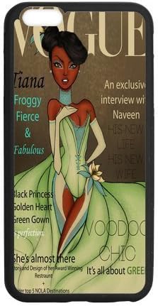TPU iPhone Case, Vogue Princess Tiana iPhone 6 (4.7 inch) Cover, Custom iPhon...