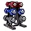 3 Tier Rack & 15lb,17.5lb,20lb Dumbbells