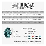SaphiRose PONCHO B07WGMM5Y6 lato 4