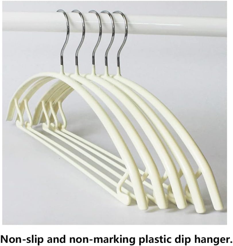 Decor Hangers Hanger Plastic Coat Hangers 5 Pack Clothes Hangers Space Saving Hanger for Clothes Suitable for Shirt Dress Hangers Space Saver