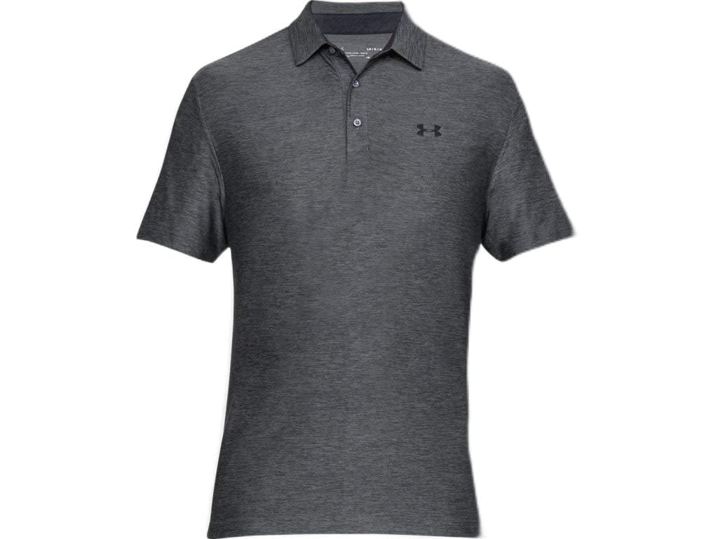 Under Armour Men's Play Off Heather Polo Shirt HeatGear Top 1351131 (Red Heather 608, Medium) — view 19