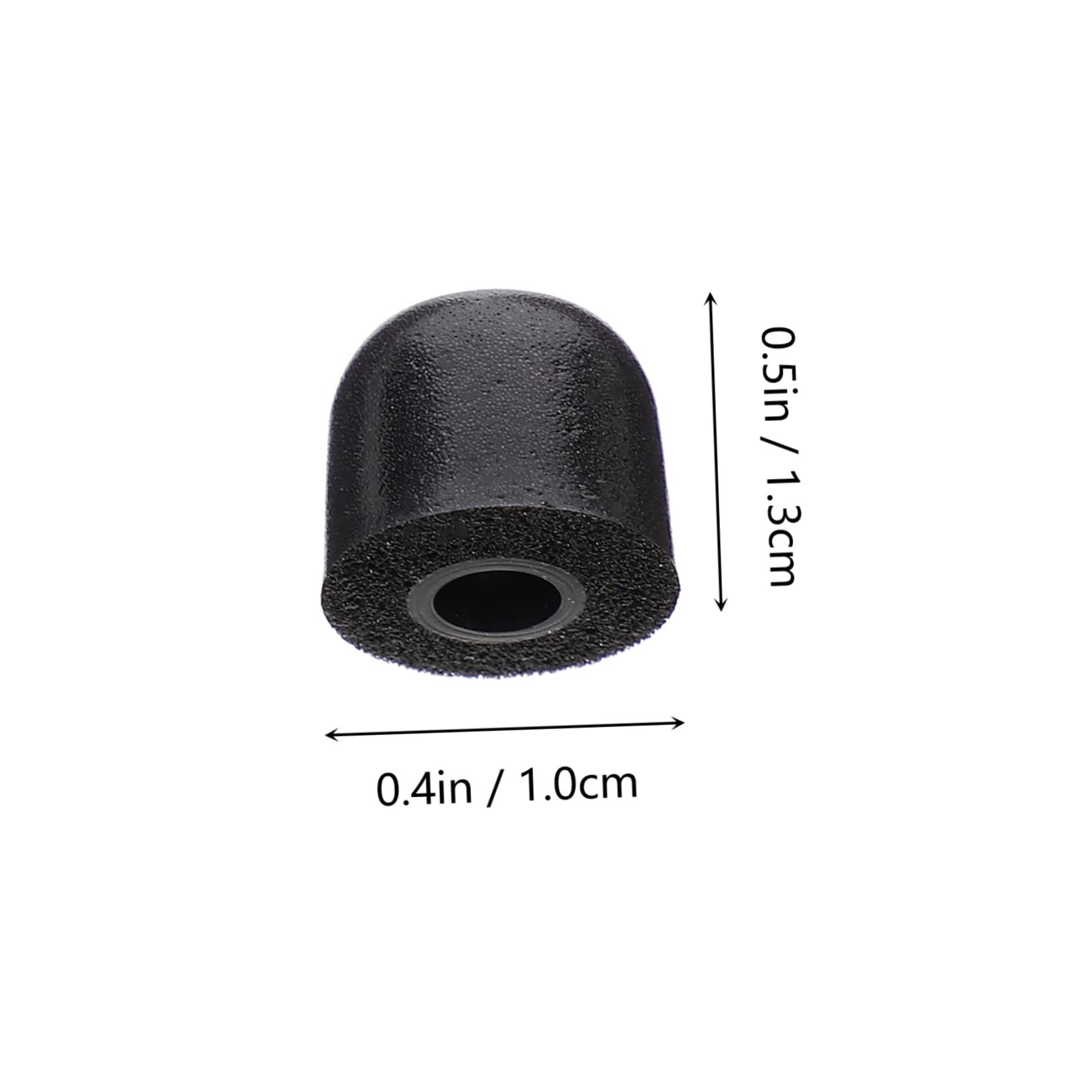 Hemobllo 50pièces Embouts Mousse pour Écouteurs Accessoires Ergonomiques Bruit Confort Optimal pour Longue Durée Utilisation