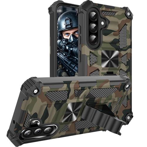 Coque Samsung A26 5G camouflage vert armée idéale pour la randonnée