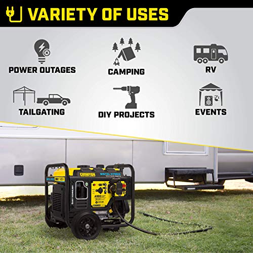 Champion Power Equipment 100573 4000-Watt DH Series Open Frame Inverter, Wireless Remote Start