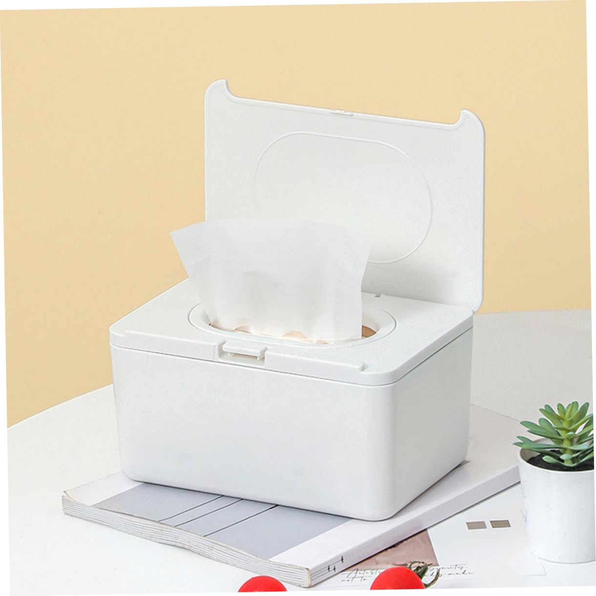 POPETPOP 2 Dispenser per Salviettine Umidificate Contenitore Portatile per Salviettine Design Facile Versatile