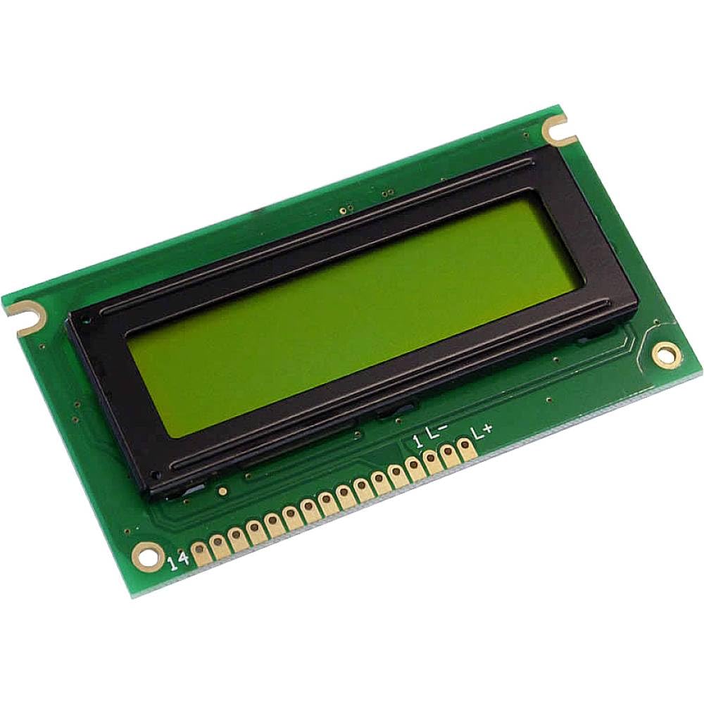 Produktbild von Display Elektronik DEM16217SYH LCD 16x2 – Gelb-grün, 84x44x6,5 Mm, 1 Stück