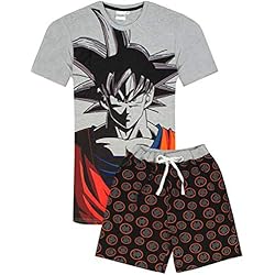 Dragon Ball Z Goku Personaje Pijama Masculino Opciones Piernas Cortas O Lar Small