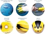 CHASING Dory World's Smallest and Affordable 5-Thruster Palm-Sized Underwater Drone. Camera Provides Photos and Real-time 720P Video, Record 1080 FHD Video, from up to 49 feet Below.
