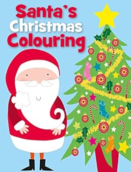 Paperback Santa's Christmas Colouring Book